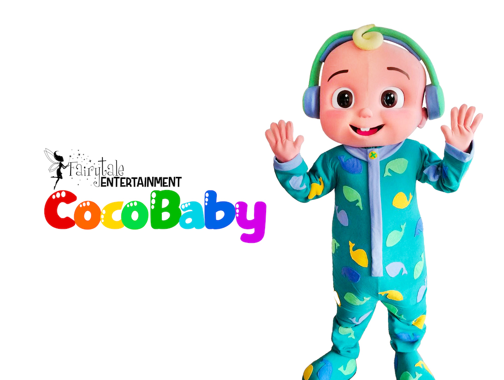 rent cocomelon party character in detroit and chicago for kids birthday party