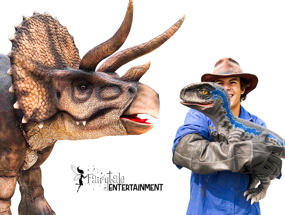 Walking dinosaur rental for a kids birthday party or special event in Auburn Hills, MI and Naperville, IL. Rent a Triceratops dinosaur for parties and events.
