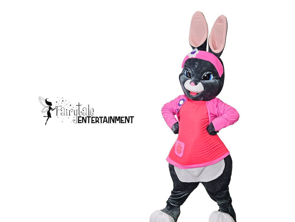 lady rabbit from peter rabbit movie for kids birthday parties in detroit and chicago