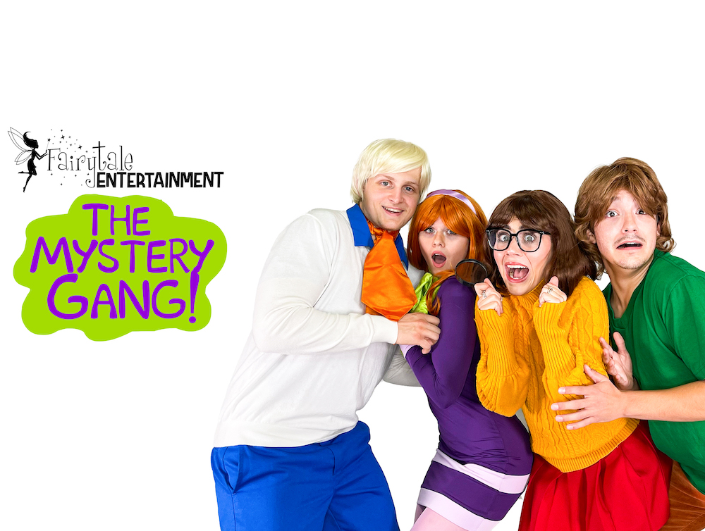 Hire scooby doo and the mystery gang characters for birthday parties and special events in detroit and chicago