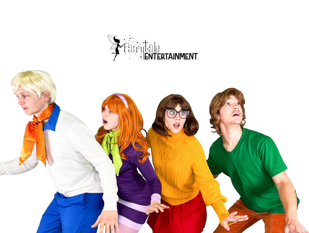 Hire scooby doo and the mystery gang characters for birthday parties and special events in detroit and chicago