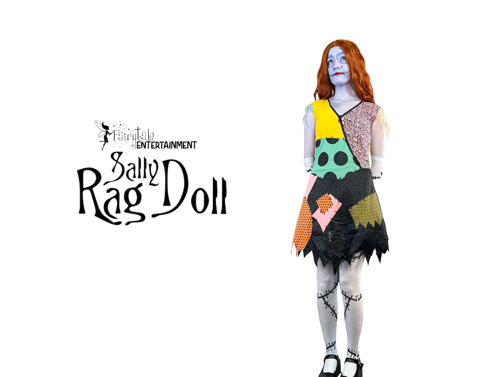 Hire sally party character from nightmare before christmas in Detroit and Chicago.