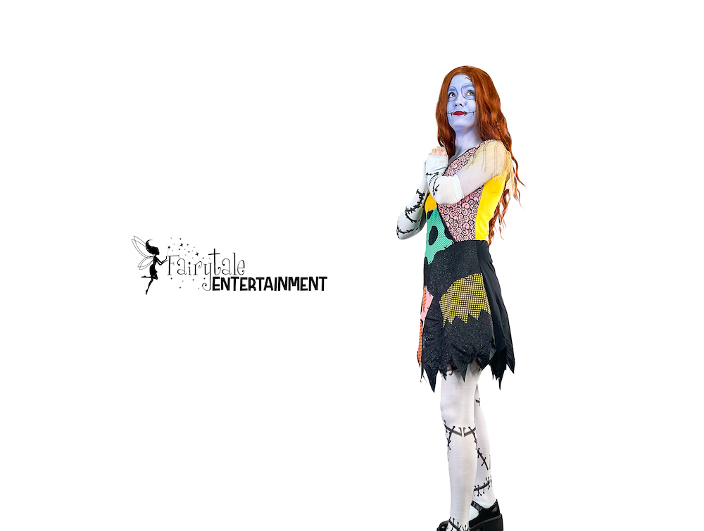 Hire sally party character from nightmare before christmas in Detroit and Chicago.