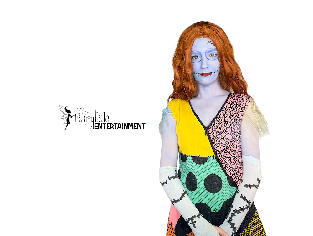 Hire sally party character from nightmare before christmas in Detroit and Chicago.