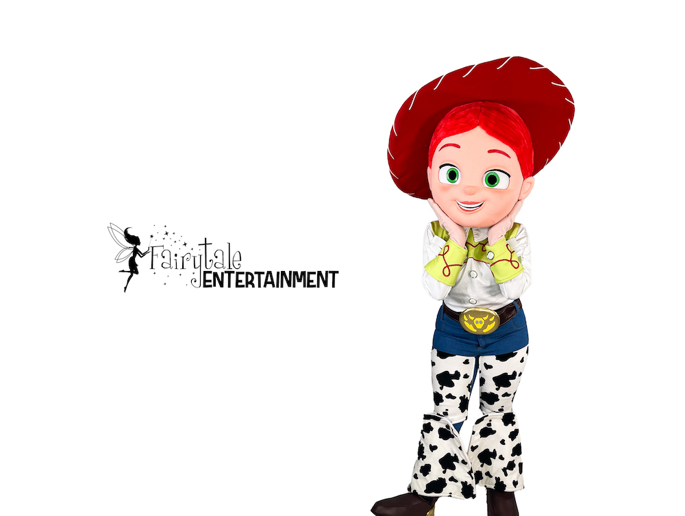 Rent Jessie toy story characters for kids birthday parties in michigan and illinois