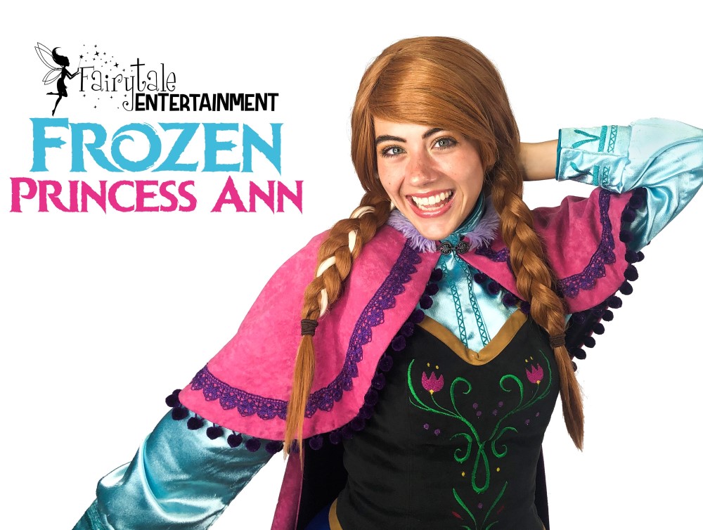 zoon mosterd Berekening Frozen Anna Princess Party Character | Fairytale Entertainment