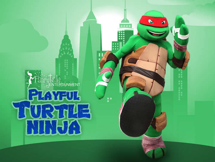 Ninja Turtle Leonardo - Birthday Party Characters For Kids